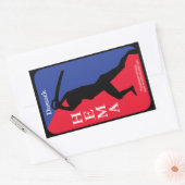 デュサックヘマデカール 長方形シール (封筒)