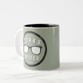 デュサークルロゴ2020コーヒーマグ ツートーンマグカップ (正面左)