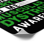 デュシェンヌ筋ジストロフィー認識度 ポスター (角)