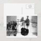 デュシャンホメージ ポストカード (正面/裏面)