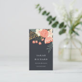 デュスキオエレガントレンジ赤面ブラックアンブロシアフローラ 名刺 (スタンド正面)