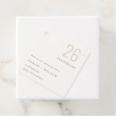 デュスキミニマル赤面はっきりしたAny Year Anniversary フェイバータグ (インサイチュ)