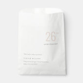 デュスキミニマル赤面はっきりしたAny Year Anniversary フェイバーバッグ (正面)