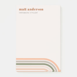 デュスキーはっきりしたレトロレインボーデザートシック赤面ラスト ポストイット