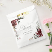 デュスキーウォーミングウィンターフェスティバルリーフブライダルシャワー フェイバーバッグ (封をした状態)