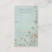 デュスキーエレガントフローラアクアバンドネックレスディスプレイ 名刺 (正面)