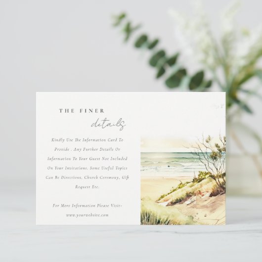デュスキーコーストビーチサンシースケープ結婚ス詳細 エンクロージャーカード (スタンド正面)