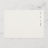 デュスキーコーストビーチサンシースケープ結婚ス詳細 エンクロージャーカード (裏面)