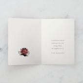 デュスキースタッグマルサラフェスティバルリースメリークリスマス シーズンカード (内部)