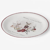 デュスキースタッグマルサラフェスティバルリースメリークリスマス ペーパープレート (アングル)