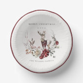 デュスキースタッグマルサラフェスティバルリースメリークリスマス ペーパーボウル (正面)
