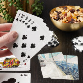 デュスキーセイボートシースケープポーカーカード芸術的- トランプ (インサイチュ)