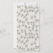 デュスキーディアーフローラクレストニーエイジ誕生日招待状 サンキューカード (裏面)