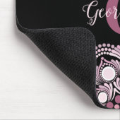 デュスキーパーソナライズされたバラボホーフローラドットマンダラ マウスパッド (コーナー)