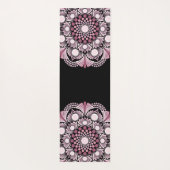 デュスキーパーソナライズされたバラボホーフローラドットマンダラ ヨガマット (裏面)