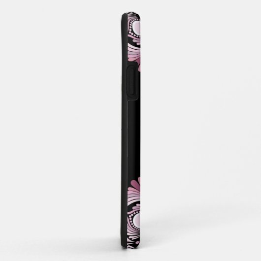 デュスキーパーソナライズされたバラボホーフローラドットマンダラ Case-Mate iPhoneケース (裏面/右)