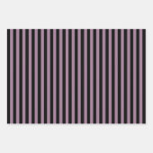 デュスキーパープルとブラックパリをテーマにした ラッピングペーパーシート (正面2)