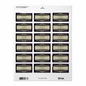 デュスキーパープルヴィンテージ、住所 シール (フルシート)