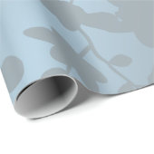 デュスキーピンクダスティブルーさくらんぼフローラ ラッピングペーパー (ロールコーナー)