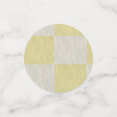 デュスキーピンクモダンブライダルシャワーサンキュークラシック コンフェッティ (スモール正面)