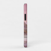 デュスキーピンクモノグラムビーチ写真 Case-Mate iPhoneケース (裏面/右)