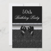 デュスキーブラックバースデーパーティー 招待状 (正面)