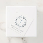 デュスキーブルーフローラローレルリースモノグラムバプテスマ フェイバータグ (インサイチュ)