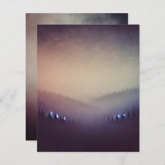 デュスキーモーブモーニングアウグラデーションムラズク紙 (正面/裏面)