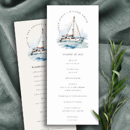 デュスキーヨットシースケープ結婚式 プログラム