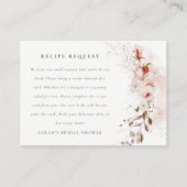デュスキー秋マルサラフローラ結婚ズレシピリクエスト エンクロージャーカード (正面)