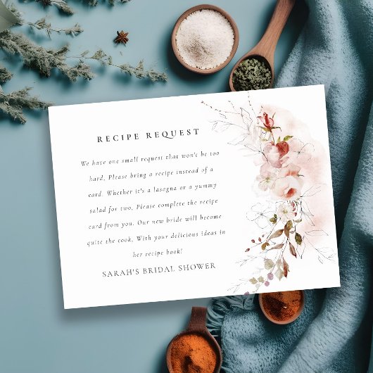 デュスキー秋マルサラフローラ結婚ズレシピリクエスト エンクロージャーカード