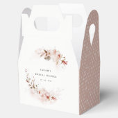 デュスキー秋マルサラ赤面フローラブライダルシャワー フェイバーボックス (オープン)