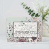 デュスキー花びらアンドソフトセレニティフローラ エンクロージャーカード (スタンド正面)