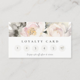 デュスキー赤面牡丹フローラバンチ6パンチロイヤリティ 名刺