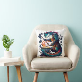 デュスクで武器を鍛造する魔法の猫の鍛冶屋 クッション (椅子)