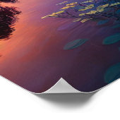 デュスクで静かな海 ポスター (角)