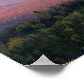 デュスクと山ワシントンinニューハンプシャー ポスター (角)