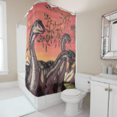 デュスクの恐竜 シャワーカーテン (インサイチュ)