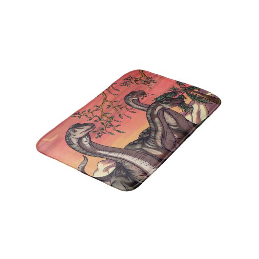 デュスクの恐竜 バスマット (アングル)