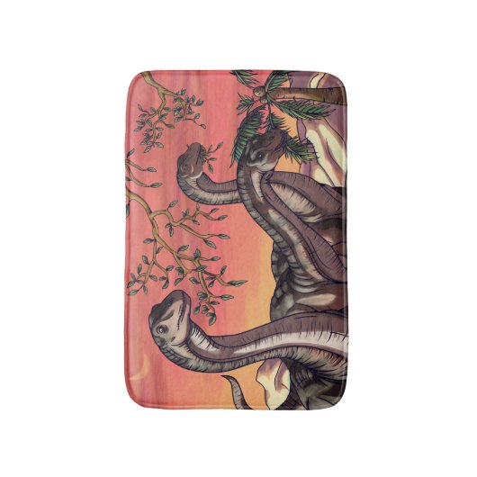 デュスクの恐竜 バスマット (正面縦)