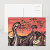 デュスクの恐竜 ポストカード (正面/裏面)