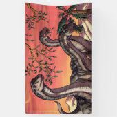 デュスクの恐竜 横断幕 (縦)