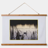 デュスクの森のトランペータースワンがタペストリーをトッピング 吊り下げ型タペストリー (正面3)