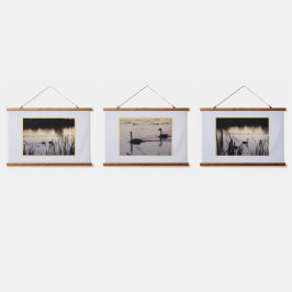 デュスクの森のトランペータースワンがタペストリーをトッピング 吊り下げ型タペストリー