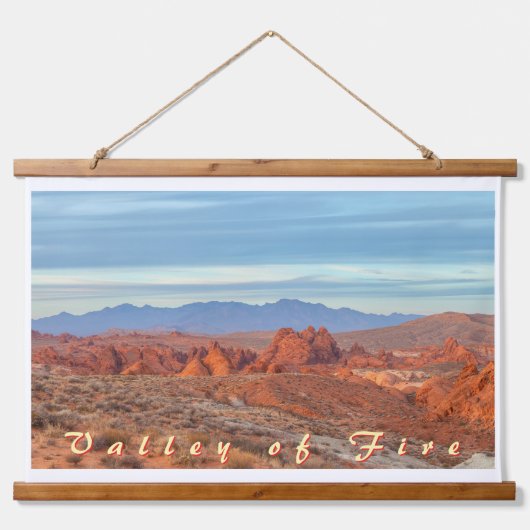 デュスクの火の谷 吊り下げ型タペストリー (正面)