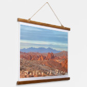 デュスクの火の谷 吊り下げ型タペストリー (傾斜あり)