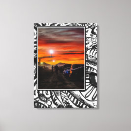 デュスクの駐車場 キャンバスプリント