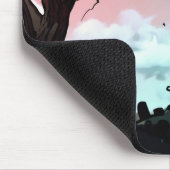 デュスクフルムーン墓地ゴシックマウスパッド マウスパッド (コーナー)