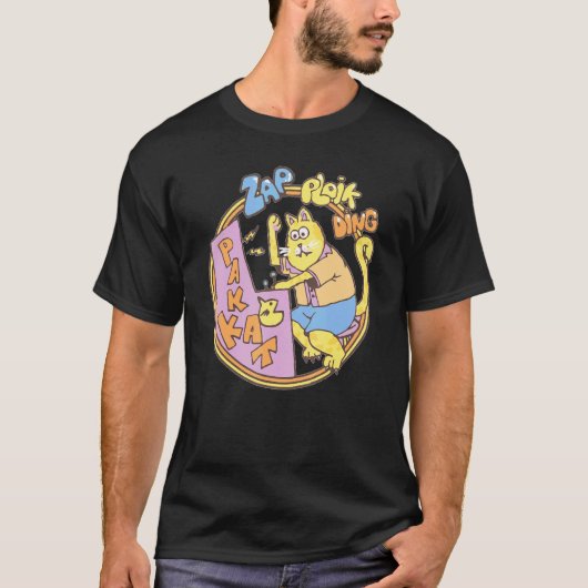 デュスティンキャット遊アーケード Tシャツ (正面)