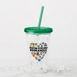 デュスティンスティーブンスブックホリック アクリルタンブラー